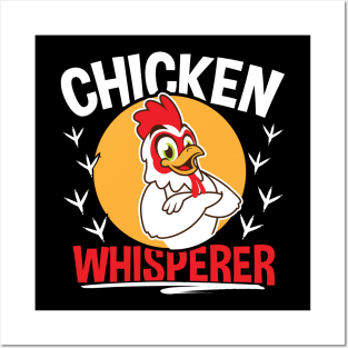 Chicken Whisperer Funny Gift Posters and Art